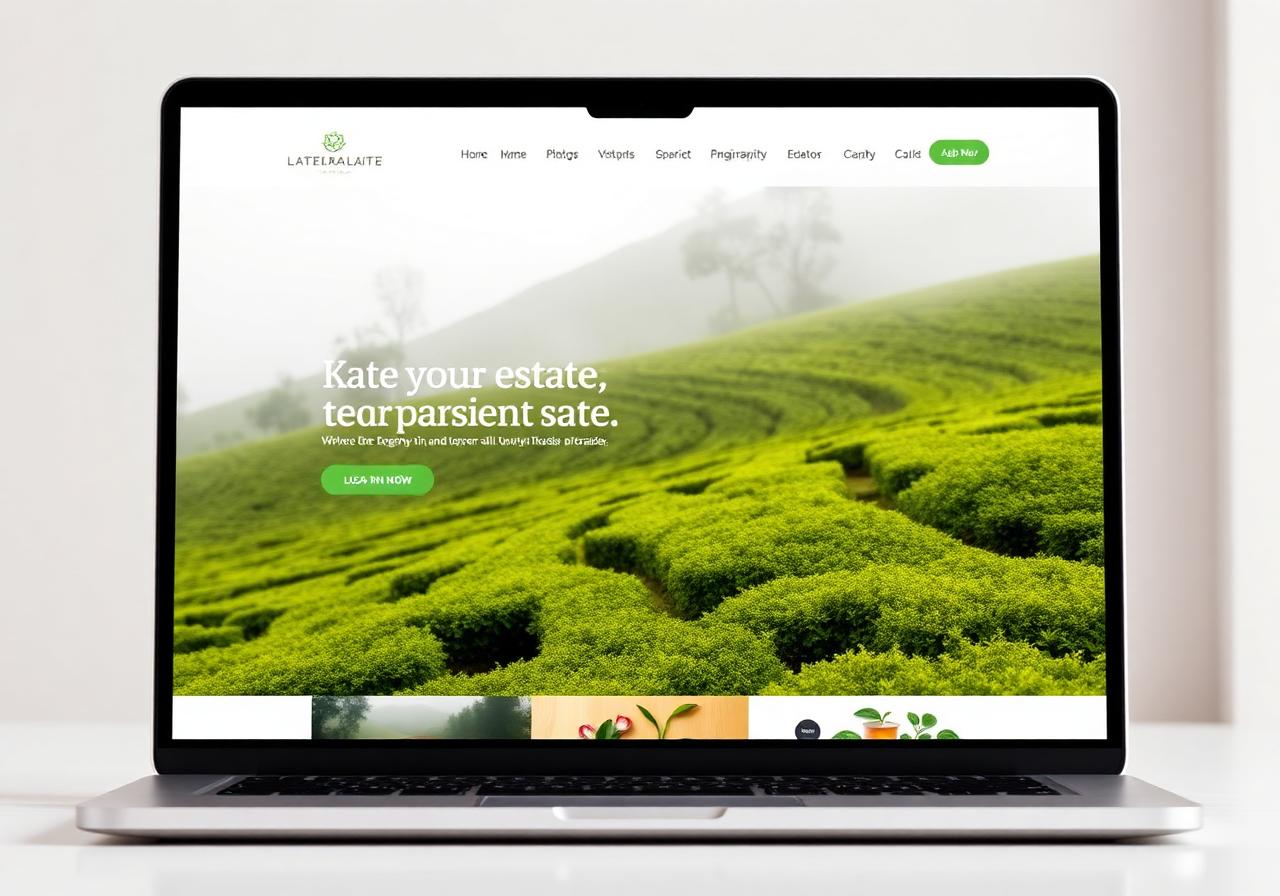 Brahmaputra Tea Estate — Web · Brand project by The Next Vision in Dikom Tea Estate Road, Dibrugarh, Assam 786001
